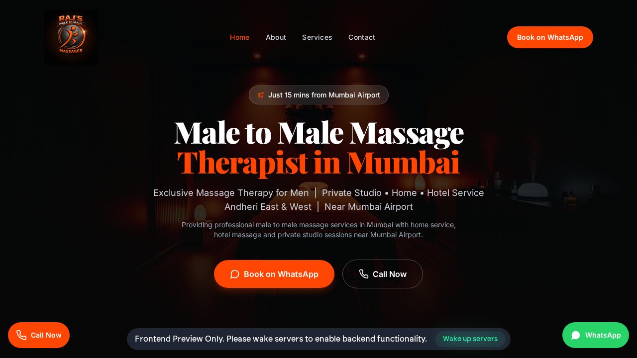 Wellness Studio - website designed and developed by Buffetism, web development company India